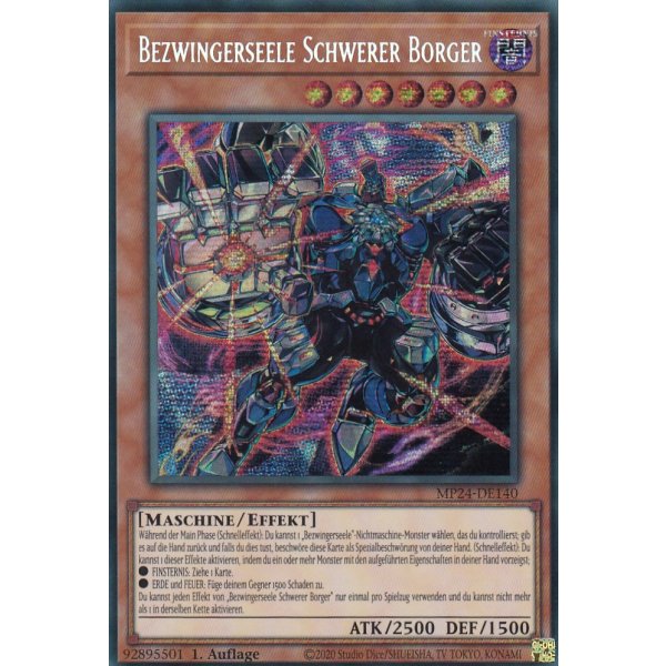 Bezwingerseele Schwerer Borger MP24-DE140 (Secret Rare)