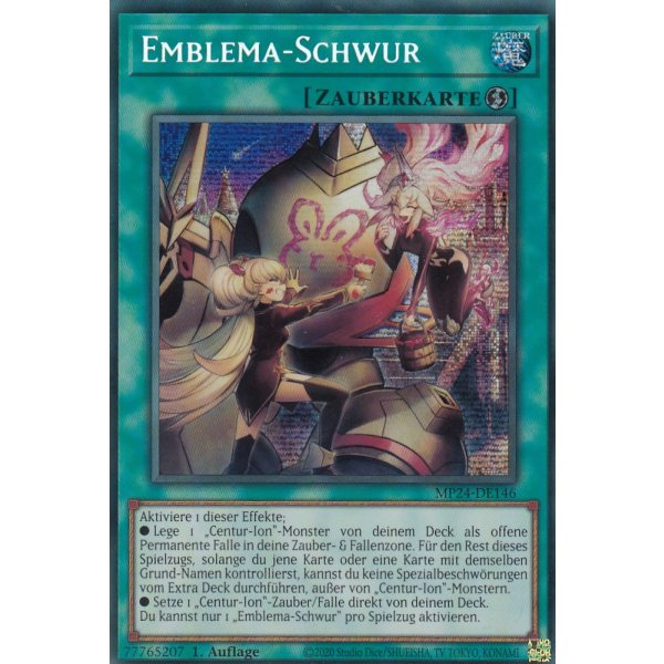 Emblema-Schwur MP24-DE146 (Secret Rare)