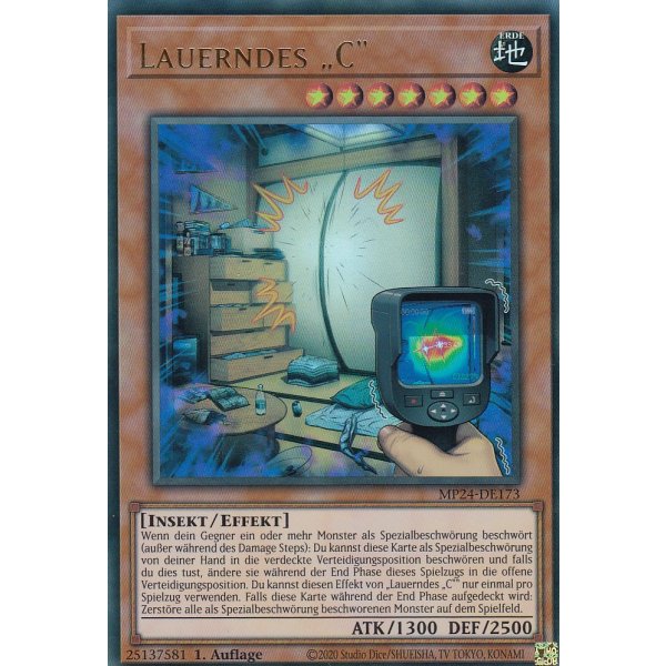 Lauerndes &bdquo;C&ldquo; MP24-DE173