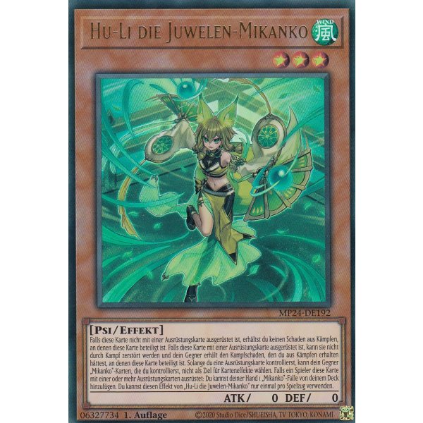 Hu-Li die Juwelen-Mikanko MP24-DE192