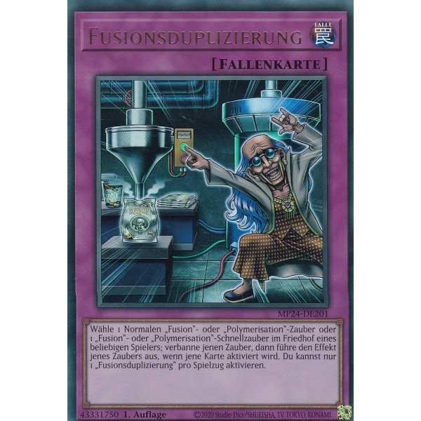 Fusionsduplizierung MP24-DE201