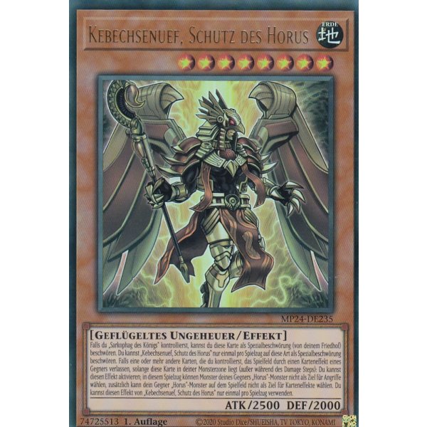 Kebechsenuef, Schutz des Horus MP24-DE235