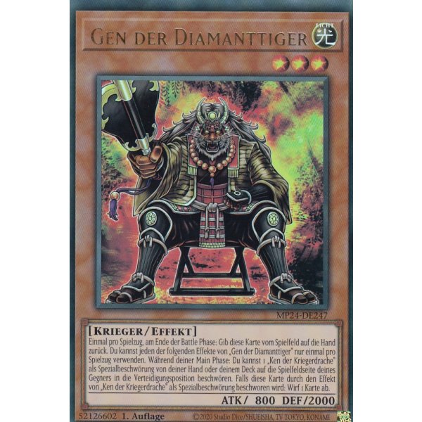 Gen der Diamanttiger MP24-DE247