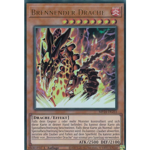 Brennender Drache MP24-DE251