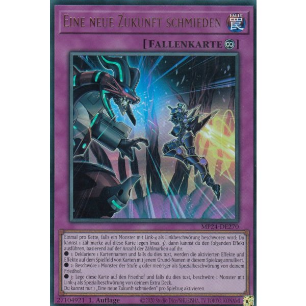 Eine neue Zukunft schmieden MP24-DE270