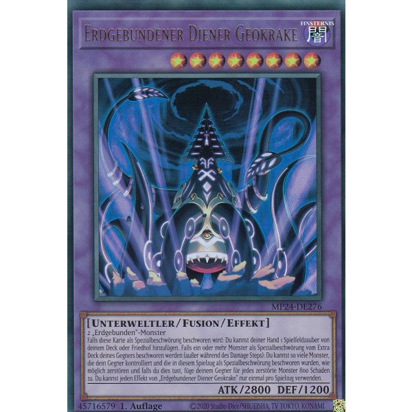 Erdgebundener Diener Geokrake MP24-DE276