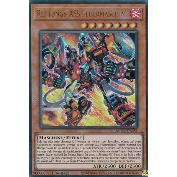 Rettungs-ASS Feuermaschine MP24-DE281