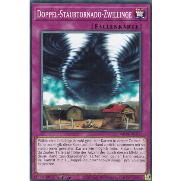 Doppel-Staubtornado-Zwillinge MP24-DE306