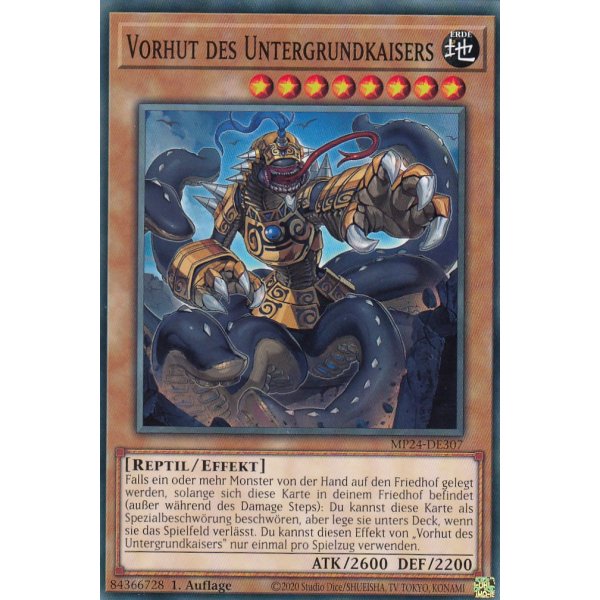 Vorhut des Untergrundkaisers MP24-DE307