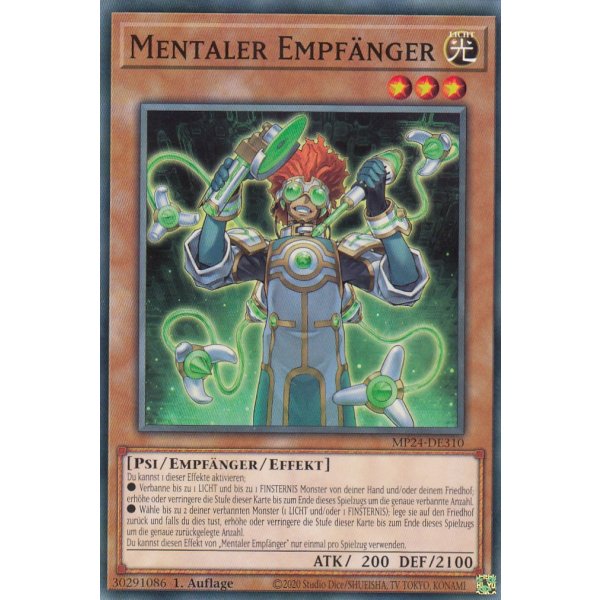 Mentaler Empf&auml;nger MP24-DE310