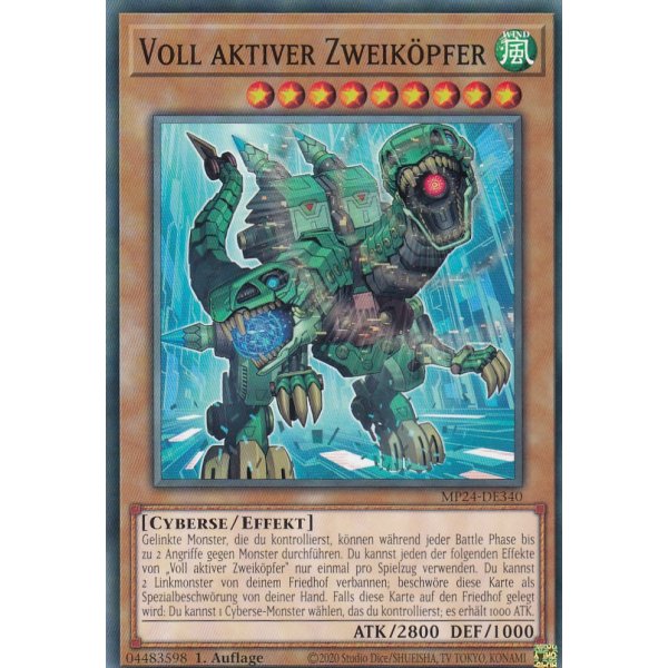 Voll aktiver Zweik&ouml;pfer MP24-DE340