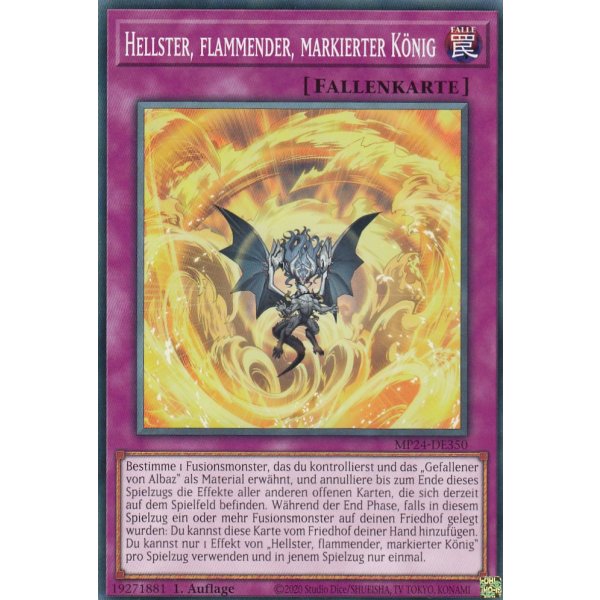 Hellster, flammender, markierter K&ouml;nig MP24-DE350