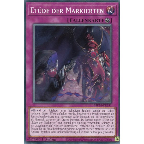 Et&uuml;de der Markierten MP24-DE351