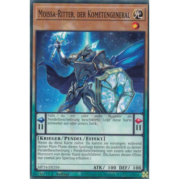 Moissa-Ritter, der Kometengeneral MP24-DE356