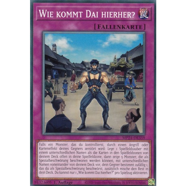 Wie kommt Dai hierher? MP24-DE359