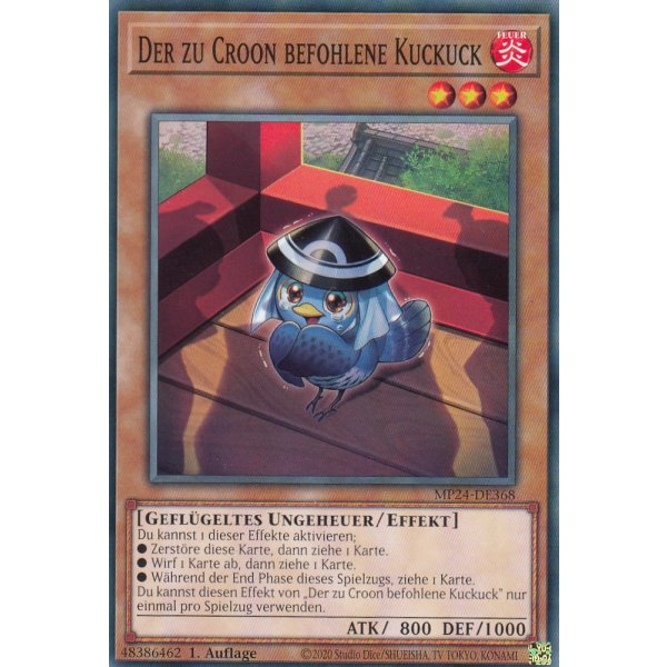 Der zu Croon befohlene Kuckuck MP24-DE368