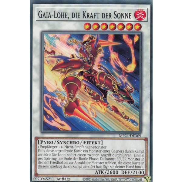 Gaia-Lohe, die Kraft der Sonne MP24-DE369