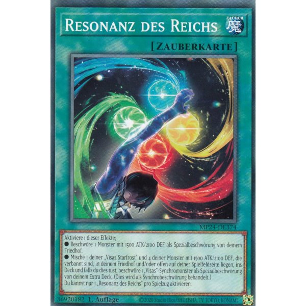 Resonanz des Reichs MP24-DE374