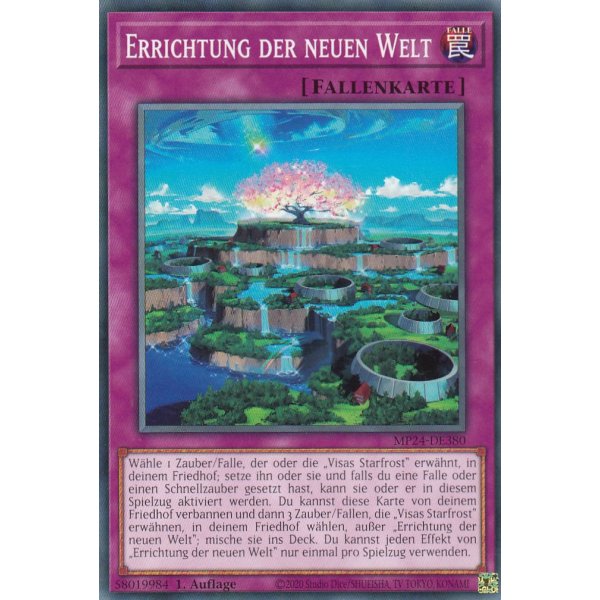 Errichtung der neuen Welt MP24-DE380