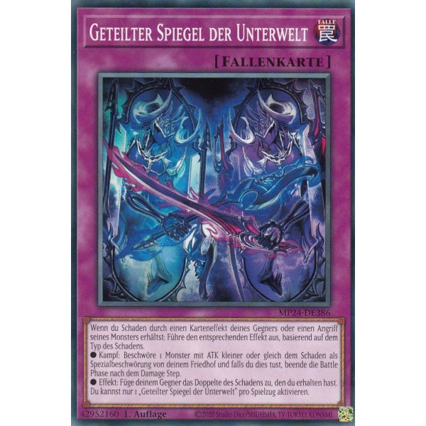 Geteilter Spiegel der Unterwelt MP24-DE386