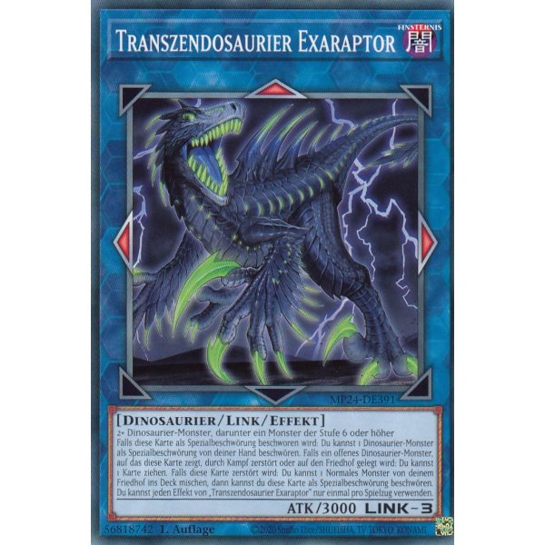 Transzendosaurier Exaraptor MP24-DE391