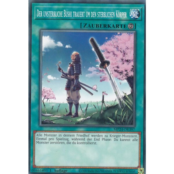 Der unsterbliche Bushi trauert um den sterblichen K&ouml;rper MP24-DE397