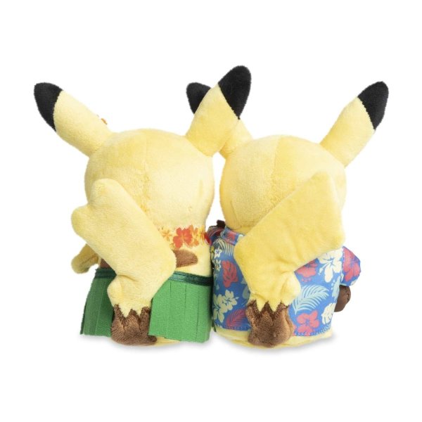 Tropical Pikachu Pl&uuml;schfigur 12cm - Pokemon Kuscheltier