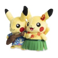 Tropical Pikachu Pl&uuml;schfigur 12cm - Pokemon Kuscheltier