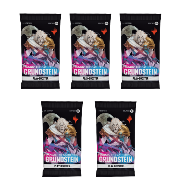 Grundstein - 5x Play Booster (deutsch)