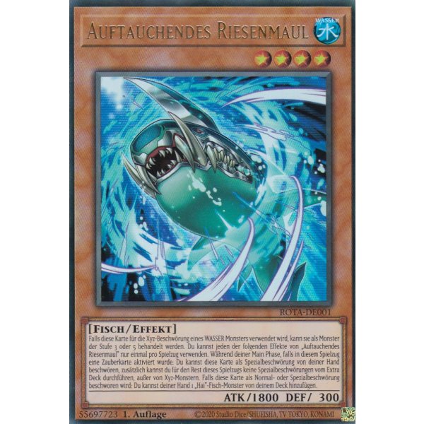 Auftauchendes Riesenmaul ROTA-DE001