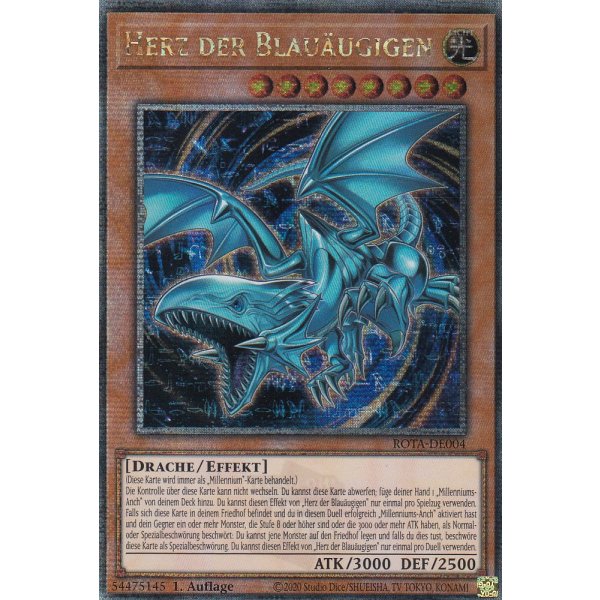 Herz der Blau&auml;ugigen ROTA-DE004 (Quarter Century Secret Rare)