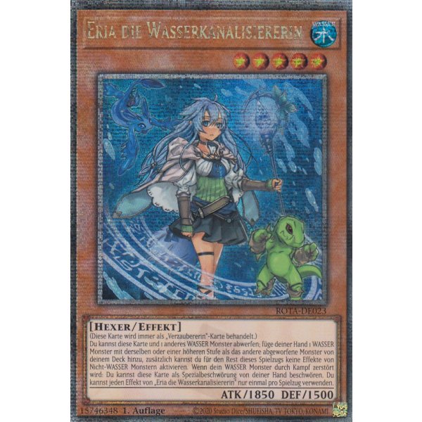 Eria die Wasserkanalisiererin ROTA-DE023 (Quarter Century Secret Rare)