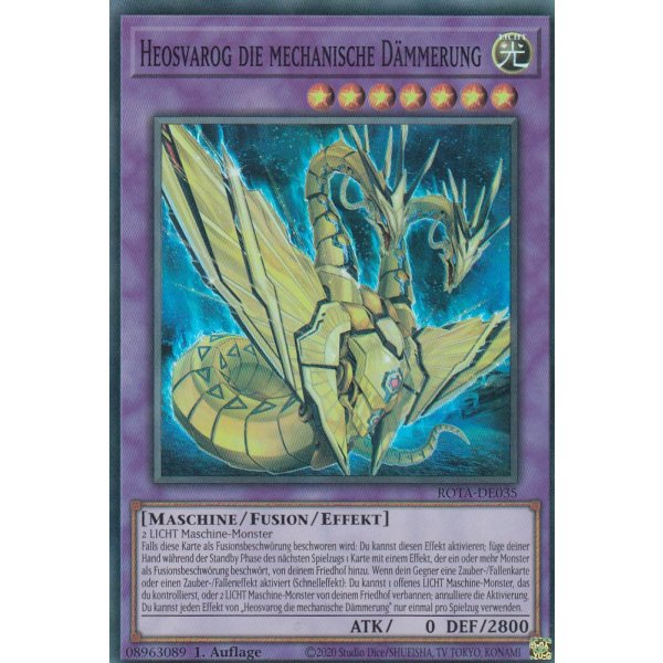 Heosvarog die mechanische D&auml;mmerung ROTA-DE035