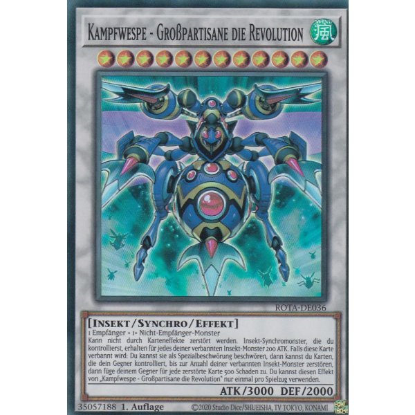 Kampfwespe - Gro&szlig;partisane die Revolution ROTA-DE036