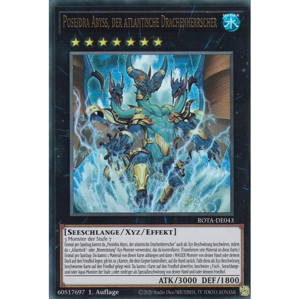 Poseidra Abyss, der atlantische Drachenherrscher ROTA-DE043