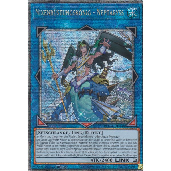 Nixenr&uuml;stungsk&ouml;nig - Neptabyss ROTA-DE046 (Quarter Century Secret Rare)