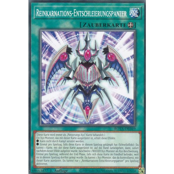 Reinkarnations-Entschleierungspanzer ROTA-DE049