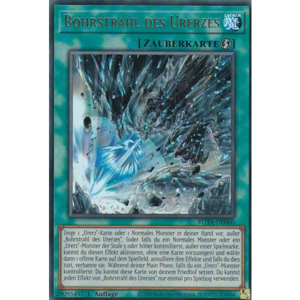 Bohrstrahl des Urerzes ROTA-DE060