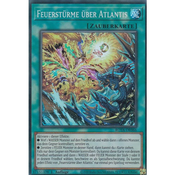 Feuerst&uuml;rme &uuml;ber Atlantis ROTA-DE066