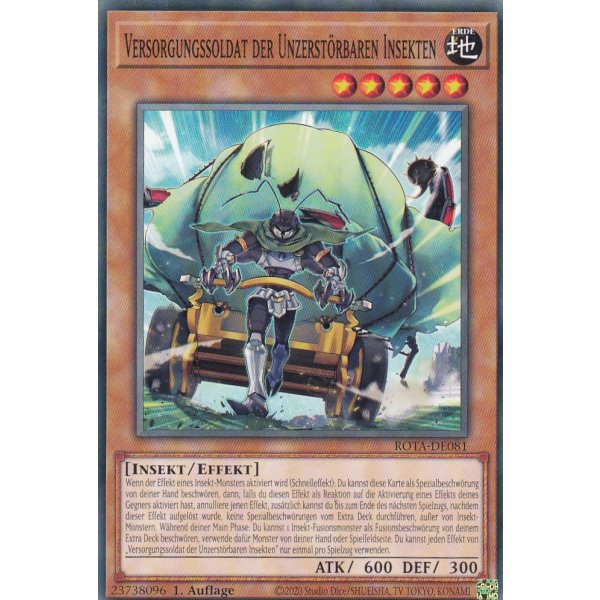 Versorgungssoldat der Unzerst&ouml;rbaren Insekten ROTA-DE081