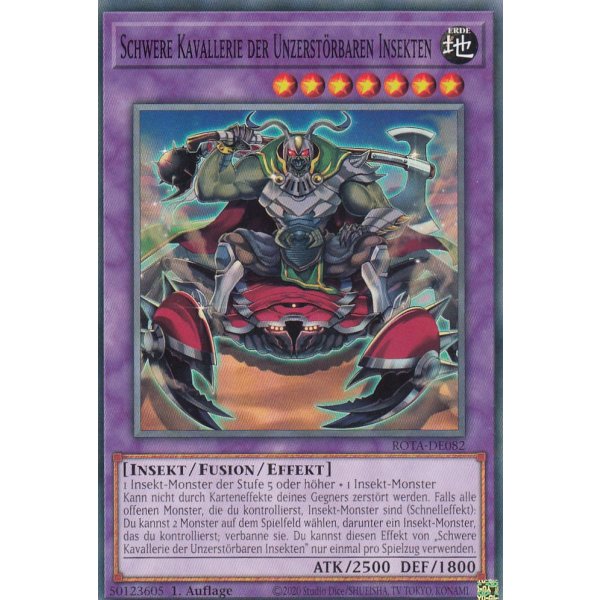 Schwere Kavallerie der Unzerst&ouml;rbaren Insekten ROTA-DE082