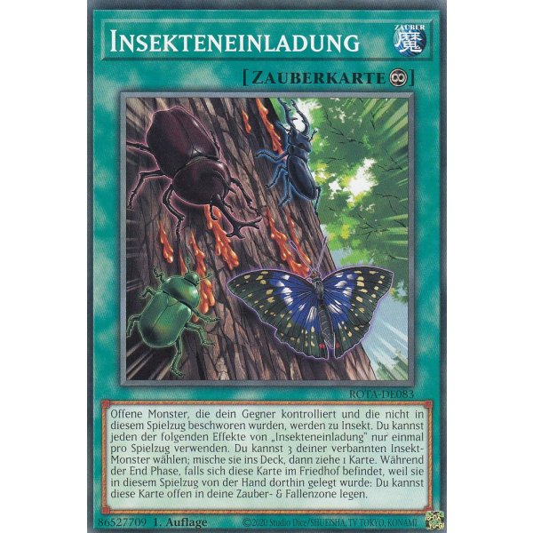 Insekteneinladung ROTA-DE083