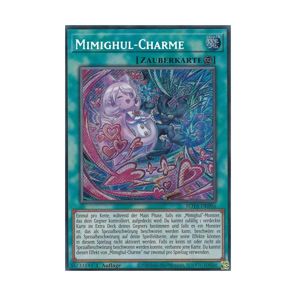 Mimighul-Charme ROTA-DE096 (Secret Rare) ROTA-DE096-SECR Rage of the ...