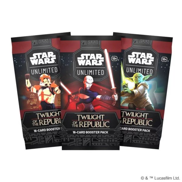 Star Wars: Unlimited - Twilight of the Republic Booster (englisch)