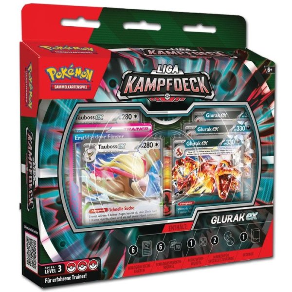 Pokemon Glurak EX Liga Kampfdeck (deutsch)