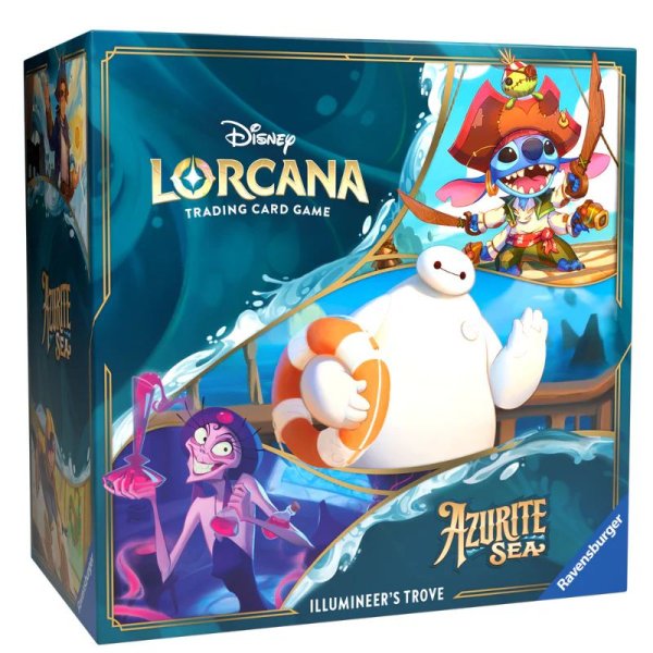 Disney Lorcana: Azurite Sea - Illumineers Trove Pack (englisch)