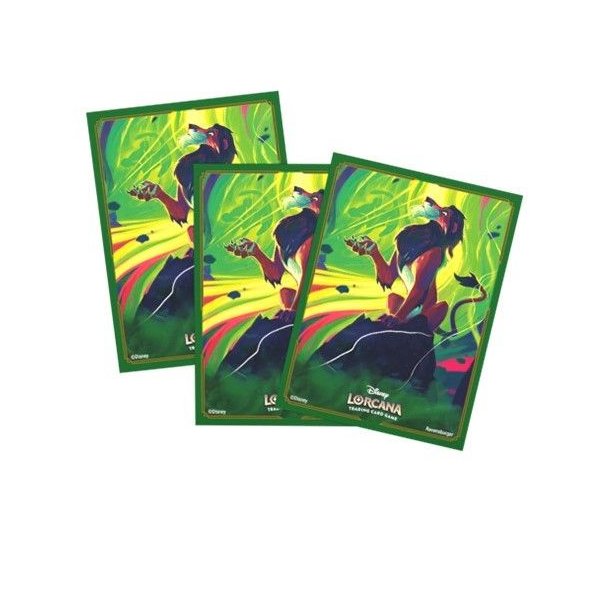 Disney Lorcana: Azurblaues Meer - Kartenh&uuml;llen Scar