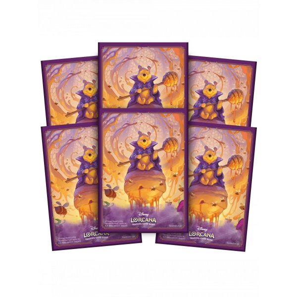 Disney Lorcana: Azurblaues Meer - Kartenh&uuml;llen Winnie Puuh