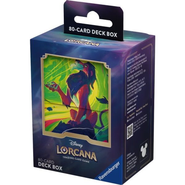 Disney Lorcana: Azurblaues Meer - Deck Box Scar