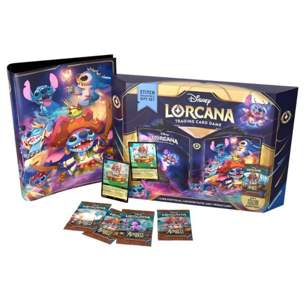 Disney Lorcana: Azurite Sea - Stitch Sammler Geschenkset (englisch)